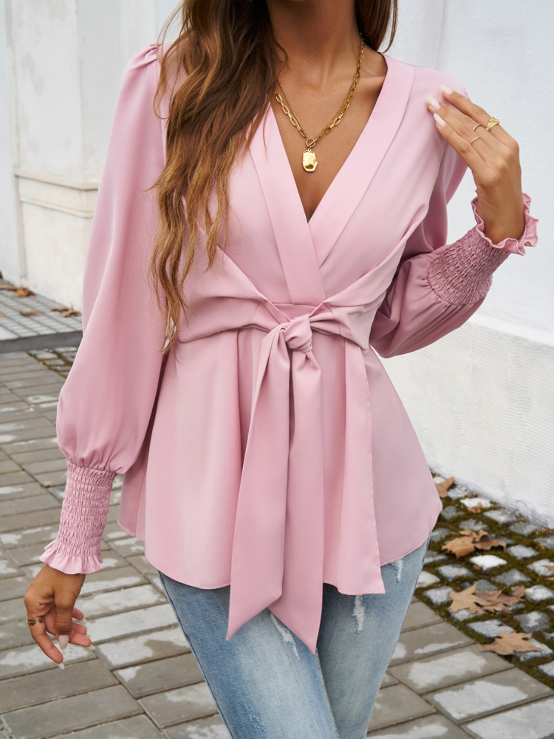 Sienna Surplice Blouse