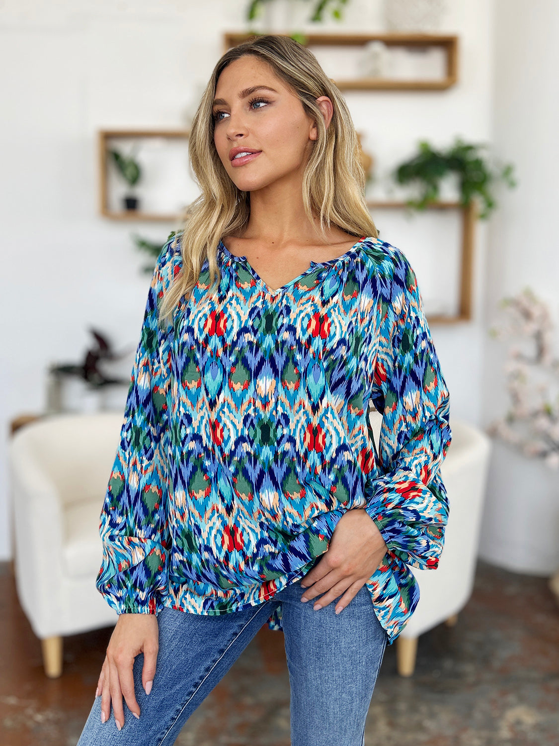 Emerson Painted Perfection Blouse