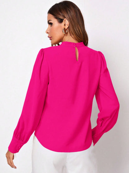 Ruched Reflections Blouse