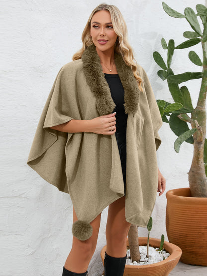 Josie Luxe Open Front Poncho