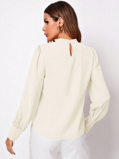 Ruched Reflections Blouse