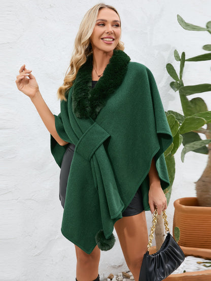 Josie Luxe Open Front Poncho