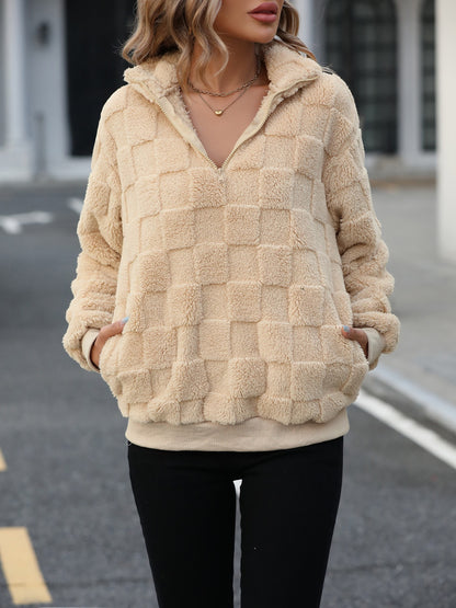 Sienna Plush Tan Pullover