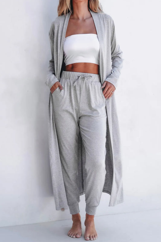 Weekend Wind-Down Cardigan & Pants Set