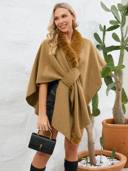 Josie Luxe Open Front Poncho