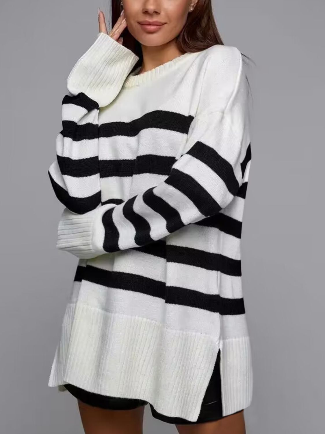 Karsyn Easygoing Stripes Sweater