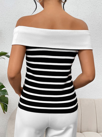 Kali Striped Charm Top