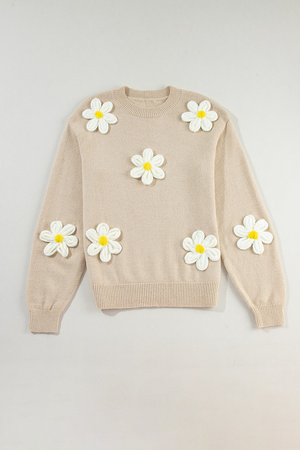 Petal Path Knit Sweater