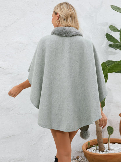 Josie Luxe Open Front Poncho