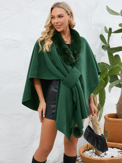 Josie Luxe Open Front Poncho