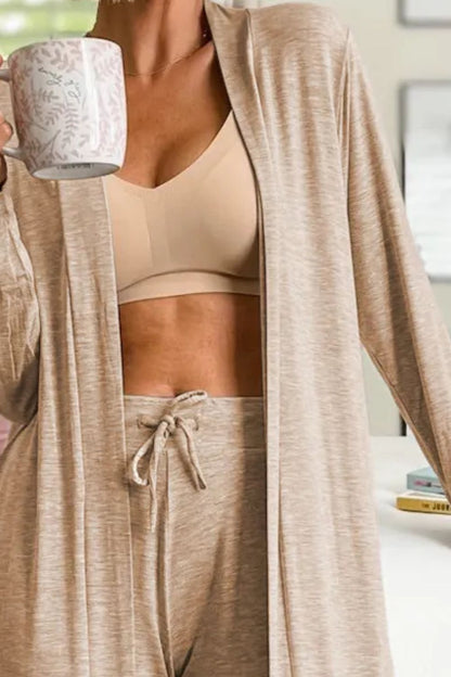 Weekend Wind-Down Cardigan & Pants Set