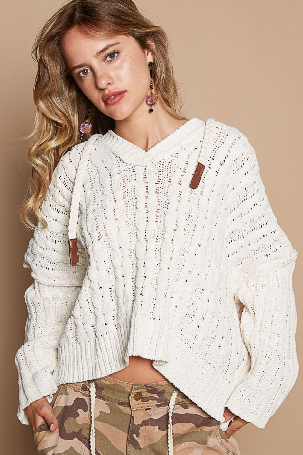 Maria Weaved Knit Sweater