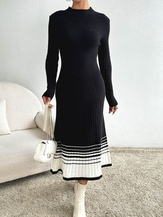 Bold Balance Sweater Dress