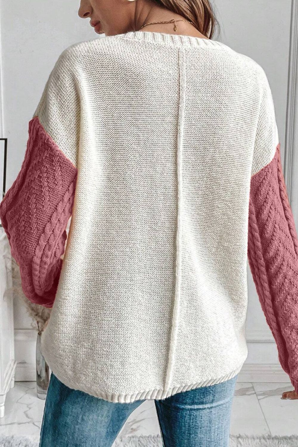 Mariana Blocked Sweater