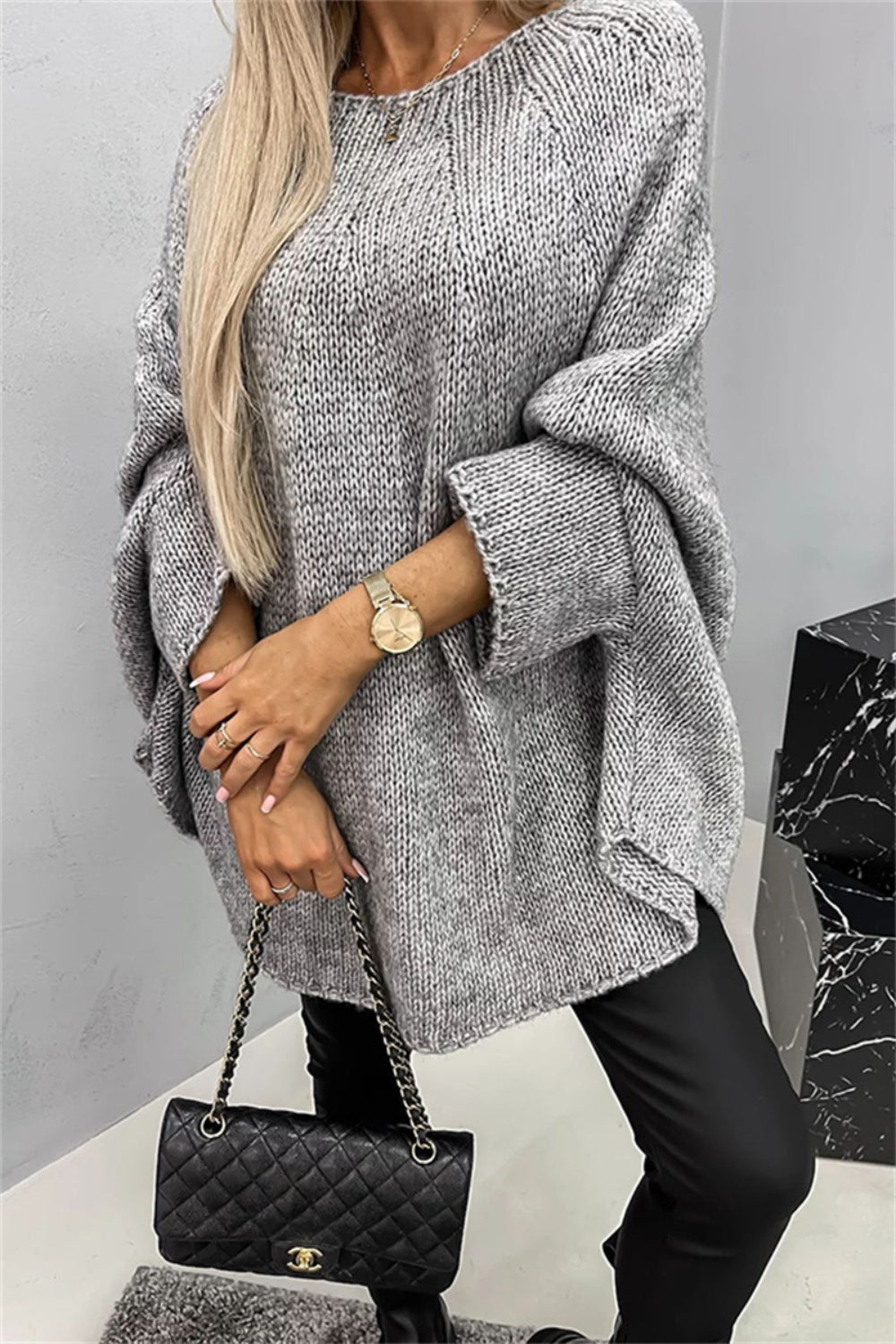 Aspen Batwing Knit Sweater