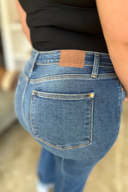 Front Focus High Waist Jeans