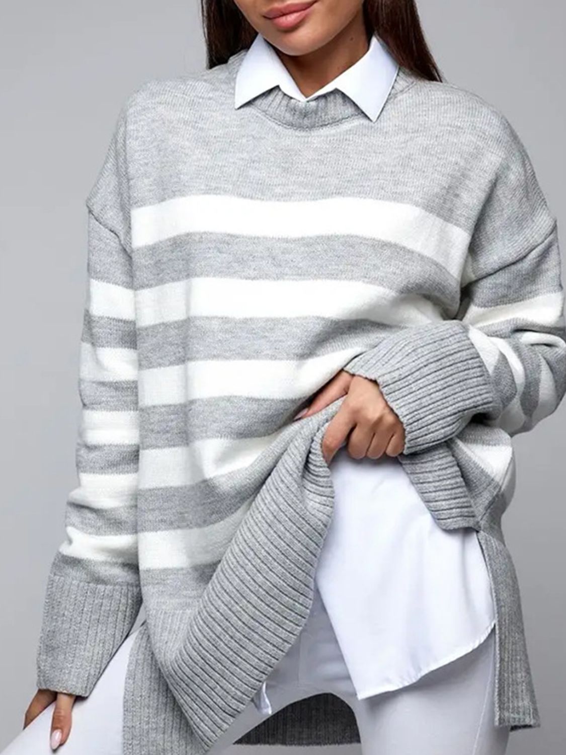 Karsyn Easygoing Stripes Sweater