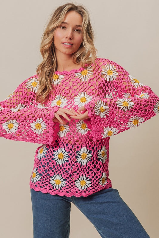 Petal Crochet Cover-Up