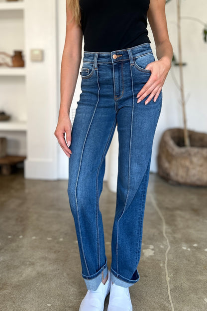 Front Focus High Waist Jeans