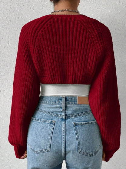 Easy Days Cropped Cardigan