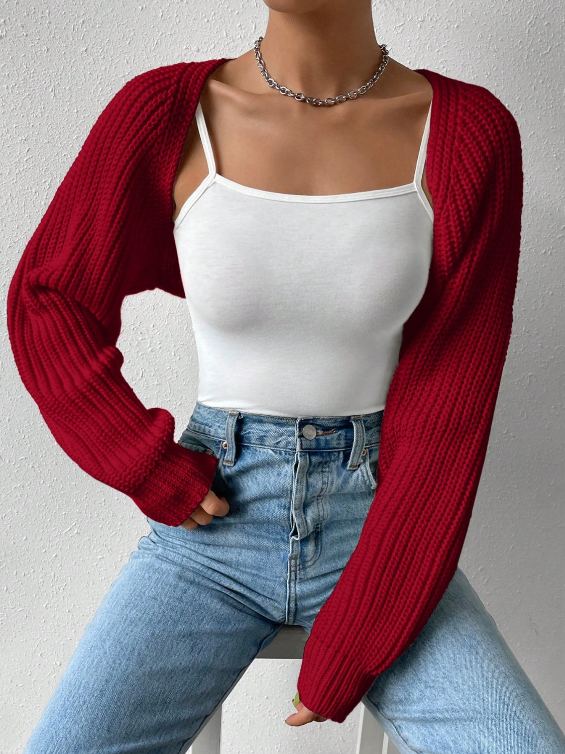 Easy Days Cropped Cardigan