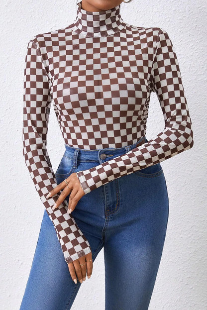 Checkerboard Babe Bodysuit