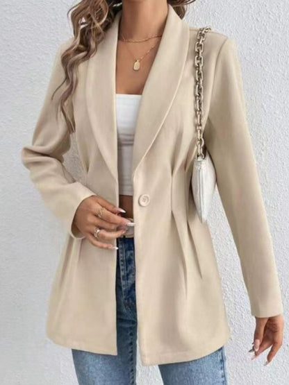 Madison Chic Pleat Blazer