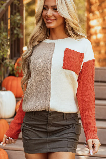 Mariana Blocked Sweater