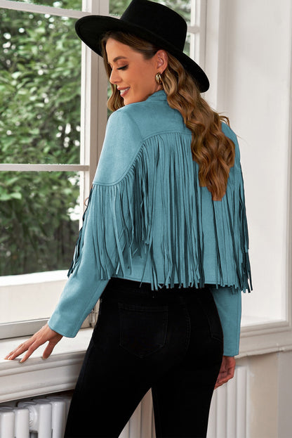 Tassel Tango Cropped Jacket