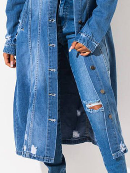 Distressed Dreams Denim Jacket