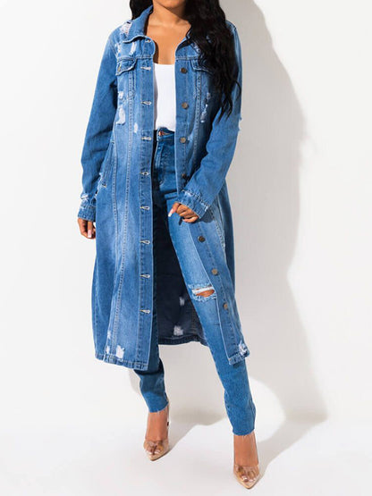 Distressed Dreams Denim Jacket