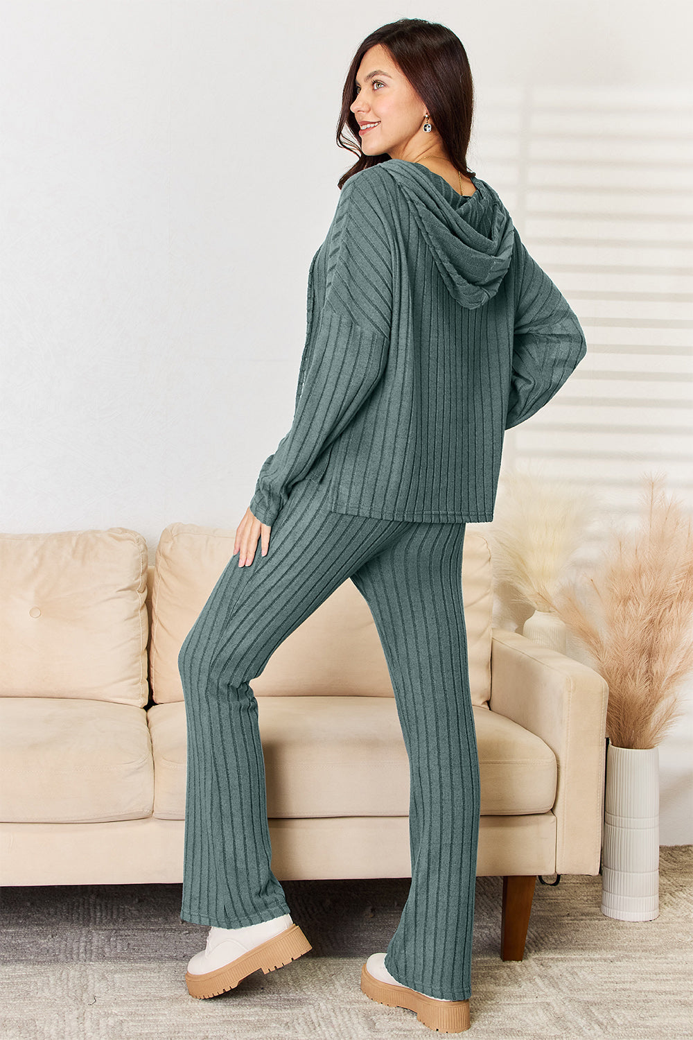 Simply Comfort Ribbed Lounge Set