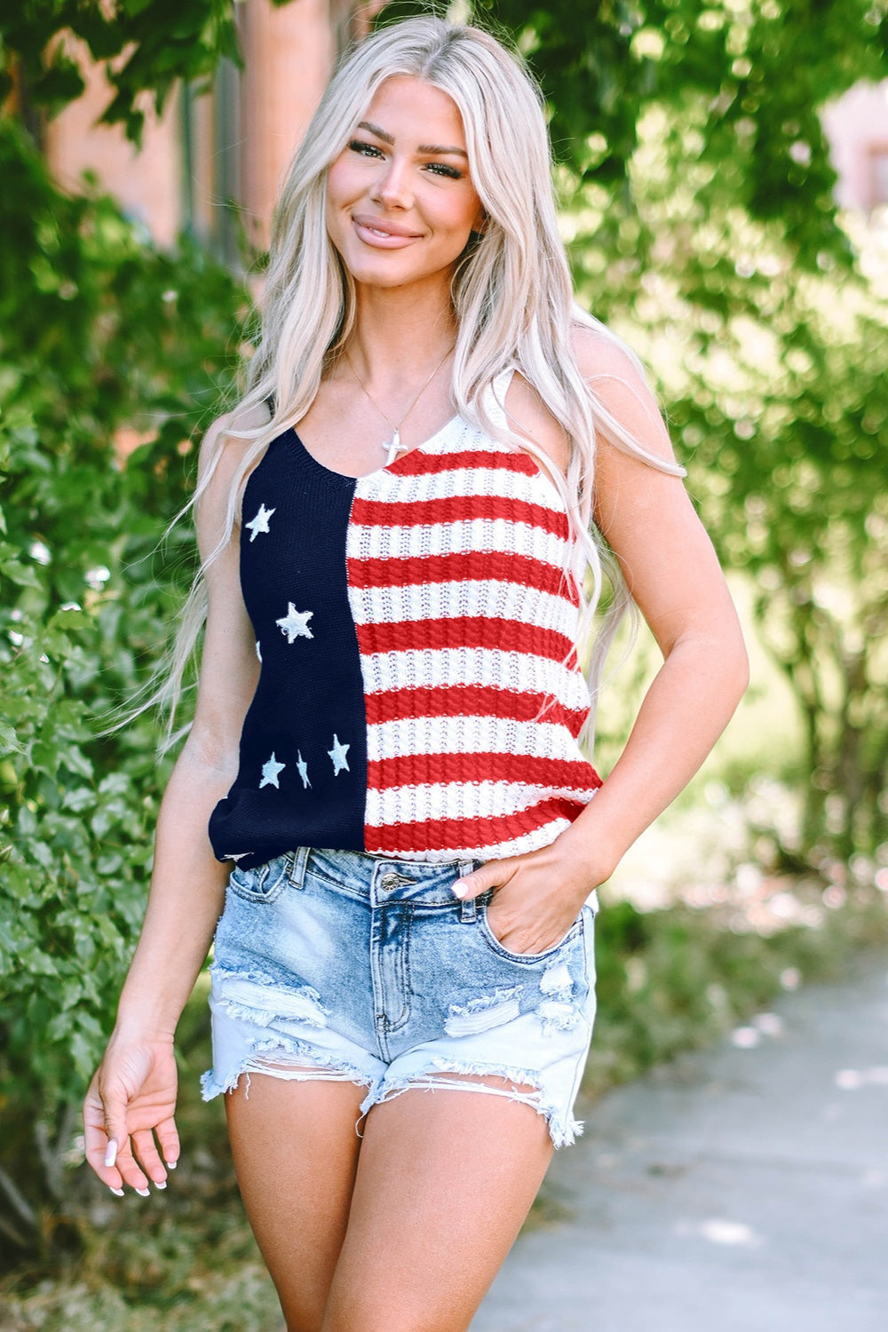 Old Glory Knit Cami