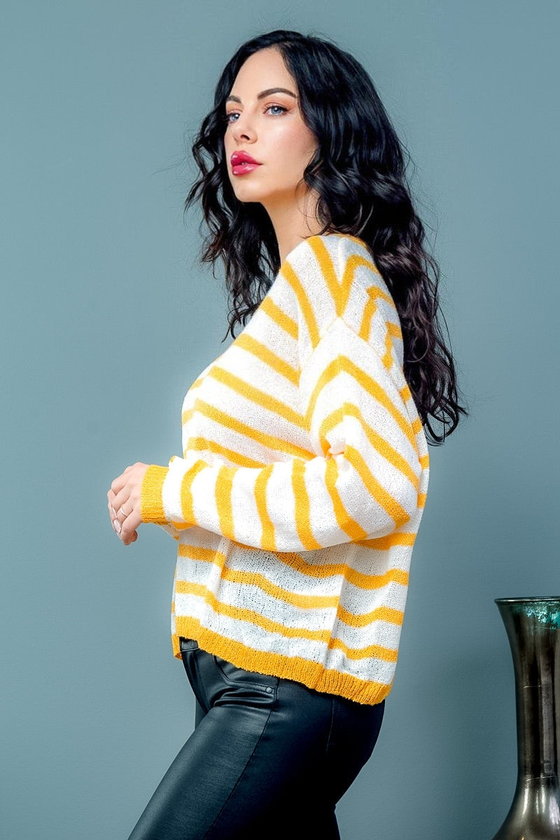 Lemon Twist Sweater