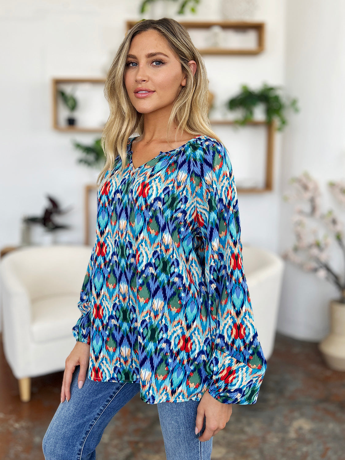 Emerson Painted Perfection Blouse