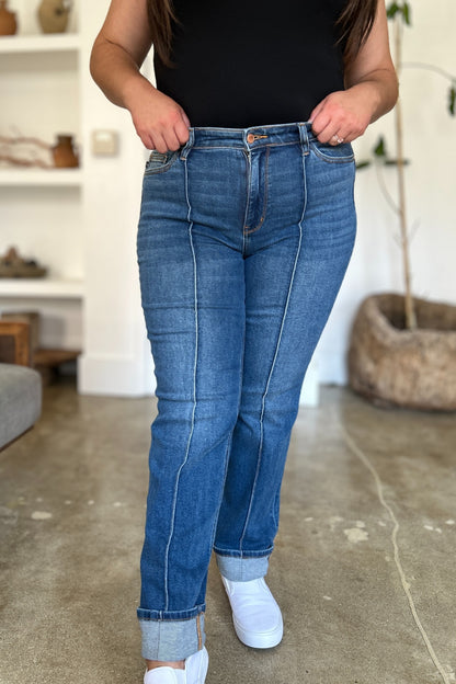 Front Focus High Waist Jeans