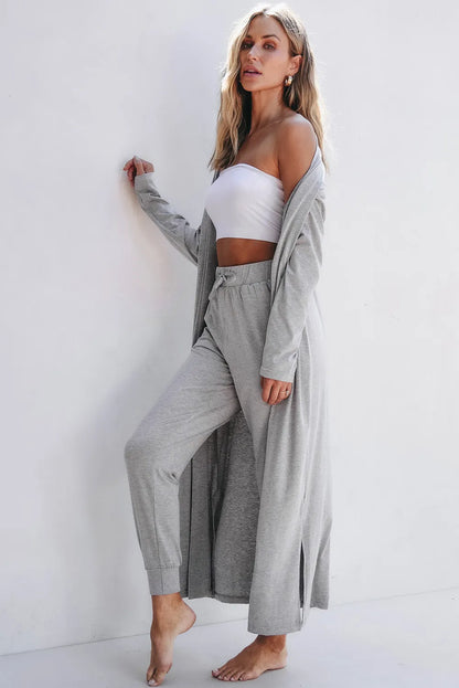 Weekend Wind-Down Cardigan & Pants Set