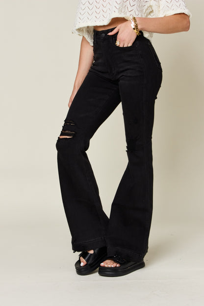 Raven Edge High Waist Jeans