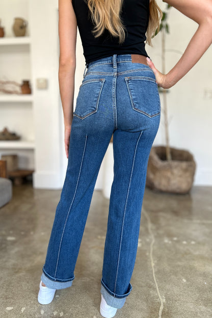 Front Focus High Waist Jeans