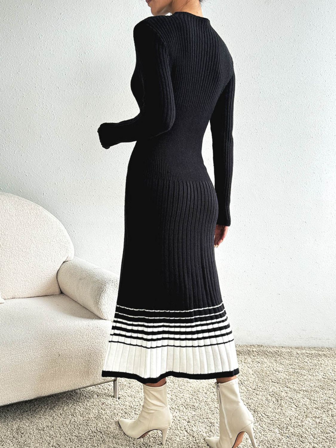 Bold Balance Sweater Dress