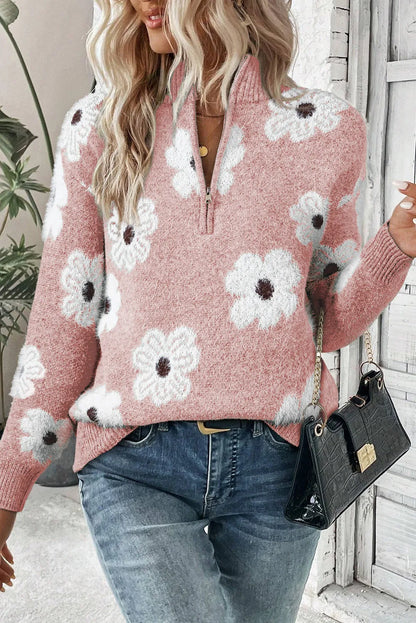 Wildflower Half Zip Pullover