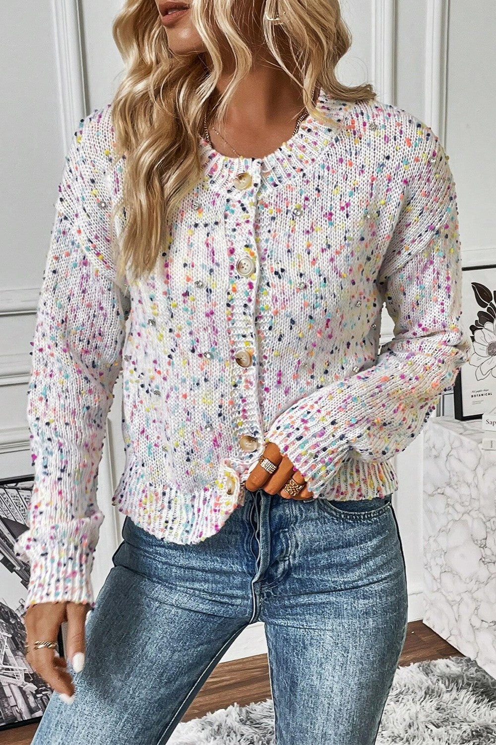 Lottie Confetti Cardigan