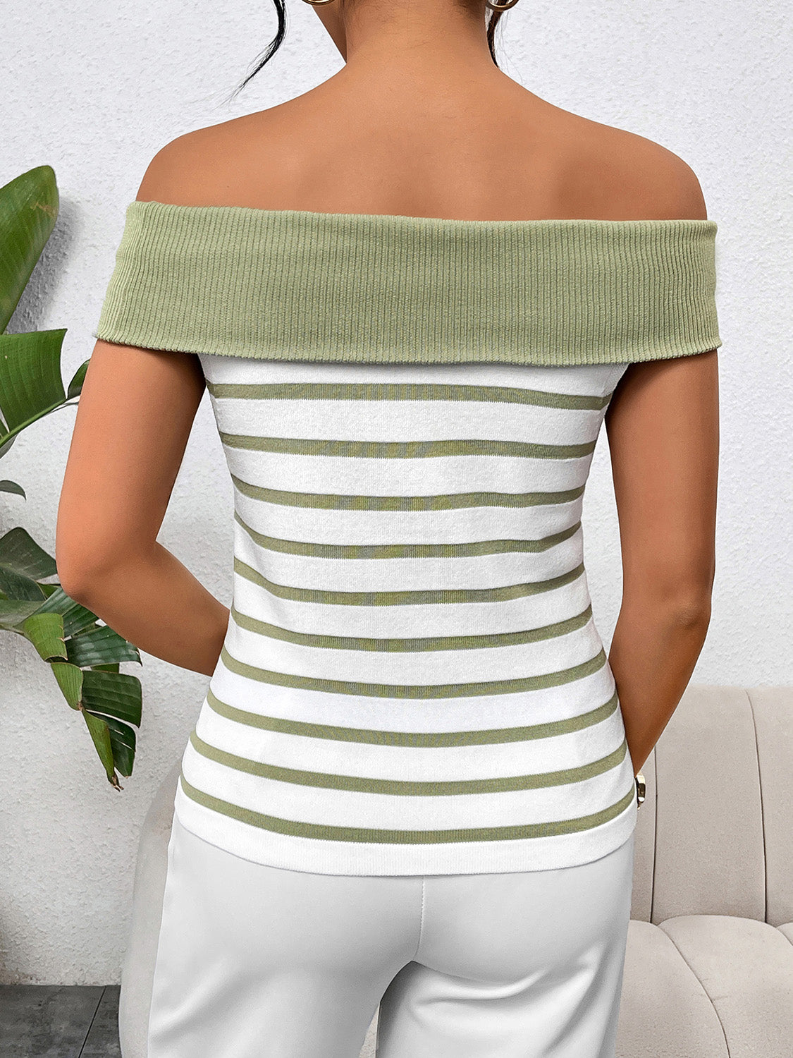 Kali Striped Charm Top