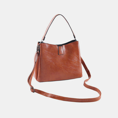 Hera Vegan Leather Bucket Bag