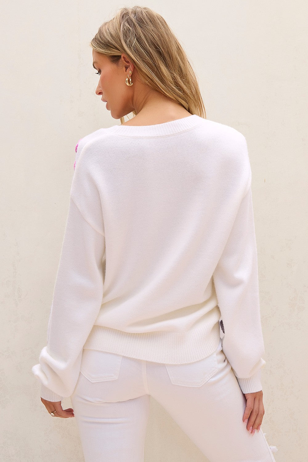 Petal Path Knit Sweater