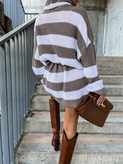 Maeve Striped Sweater Dress