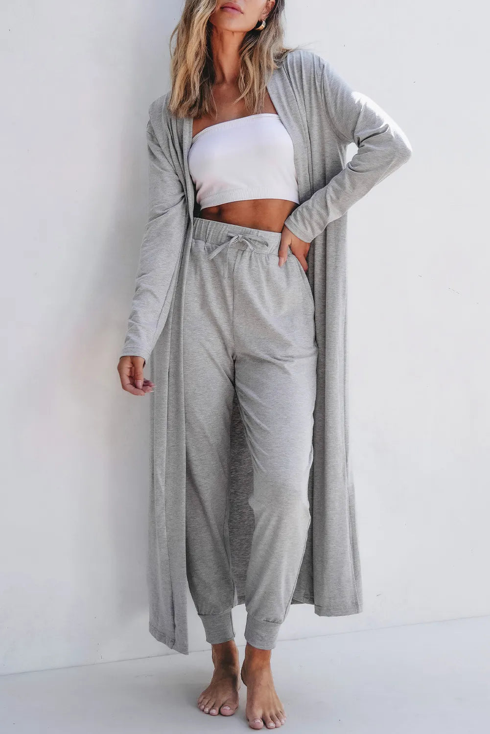 Weekend Wind-Down Cardigan & Pants Set