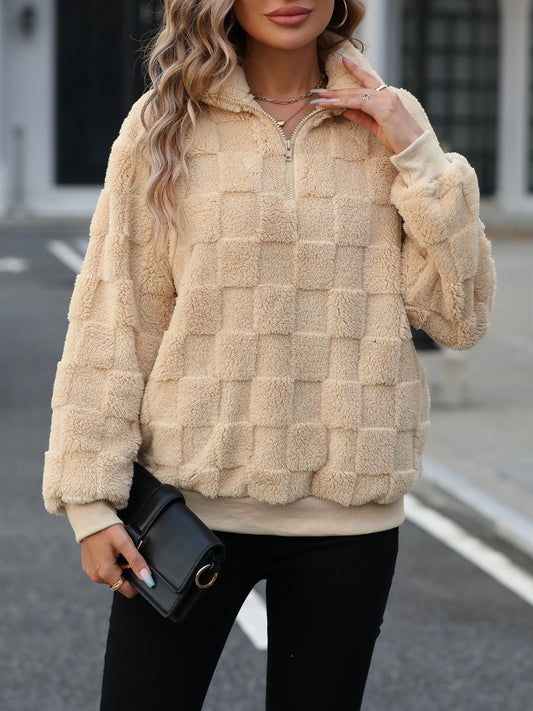 Sienna Plush Tan Pullover