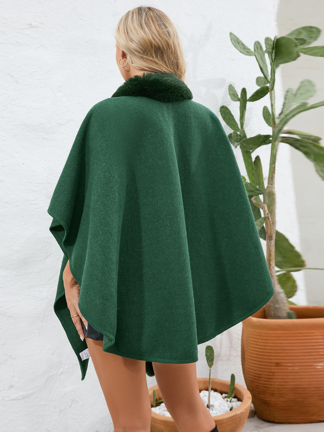 Josie Luxe Open Front Poncho