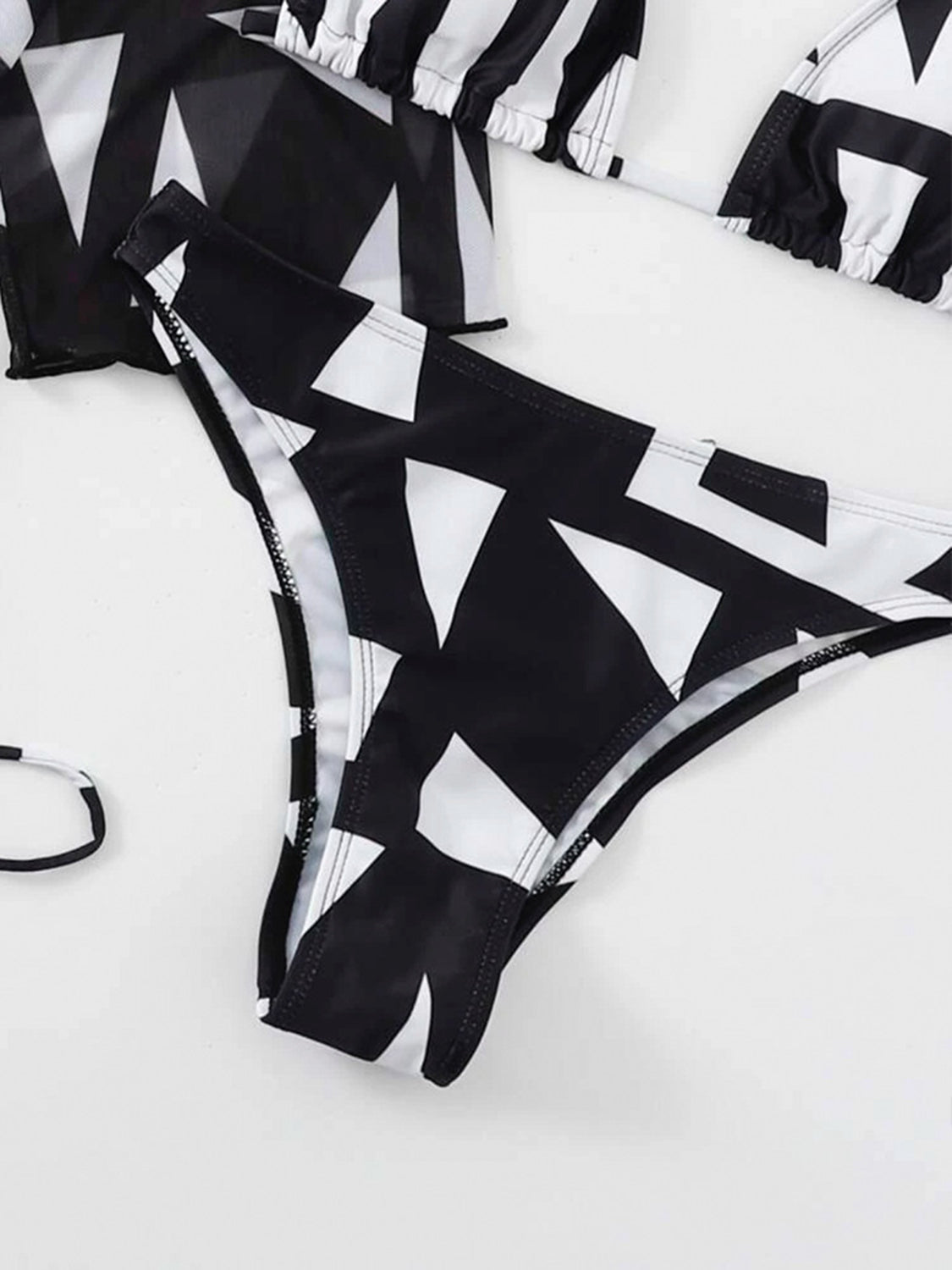 Noir Duality Bikini & Cover-Up Set